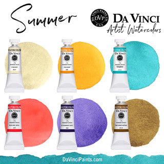 Da Vinci Artists' Watercolor - Summer Watercolor Set