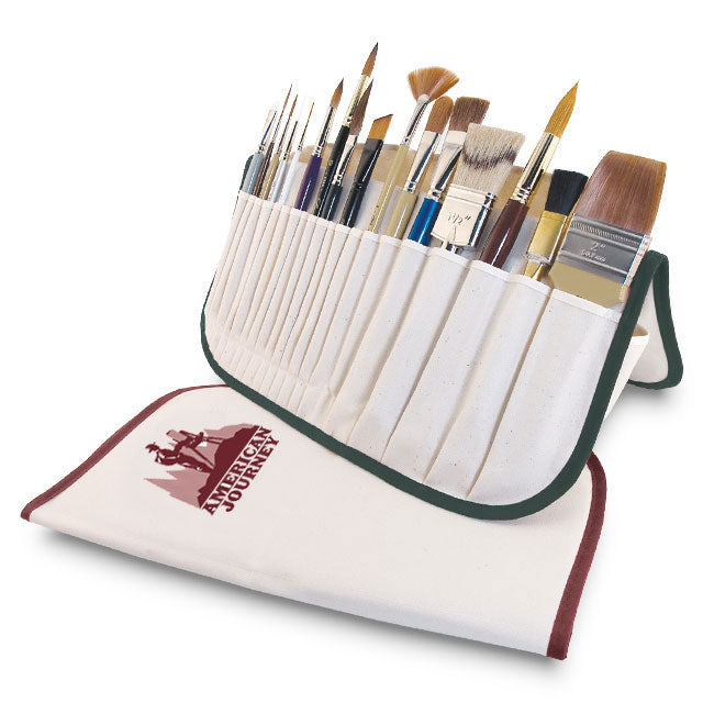 Burgundy and Green (Brushes sold separately)