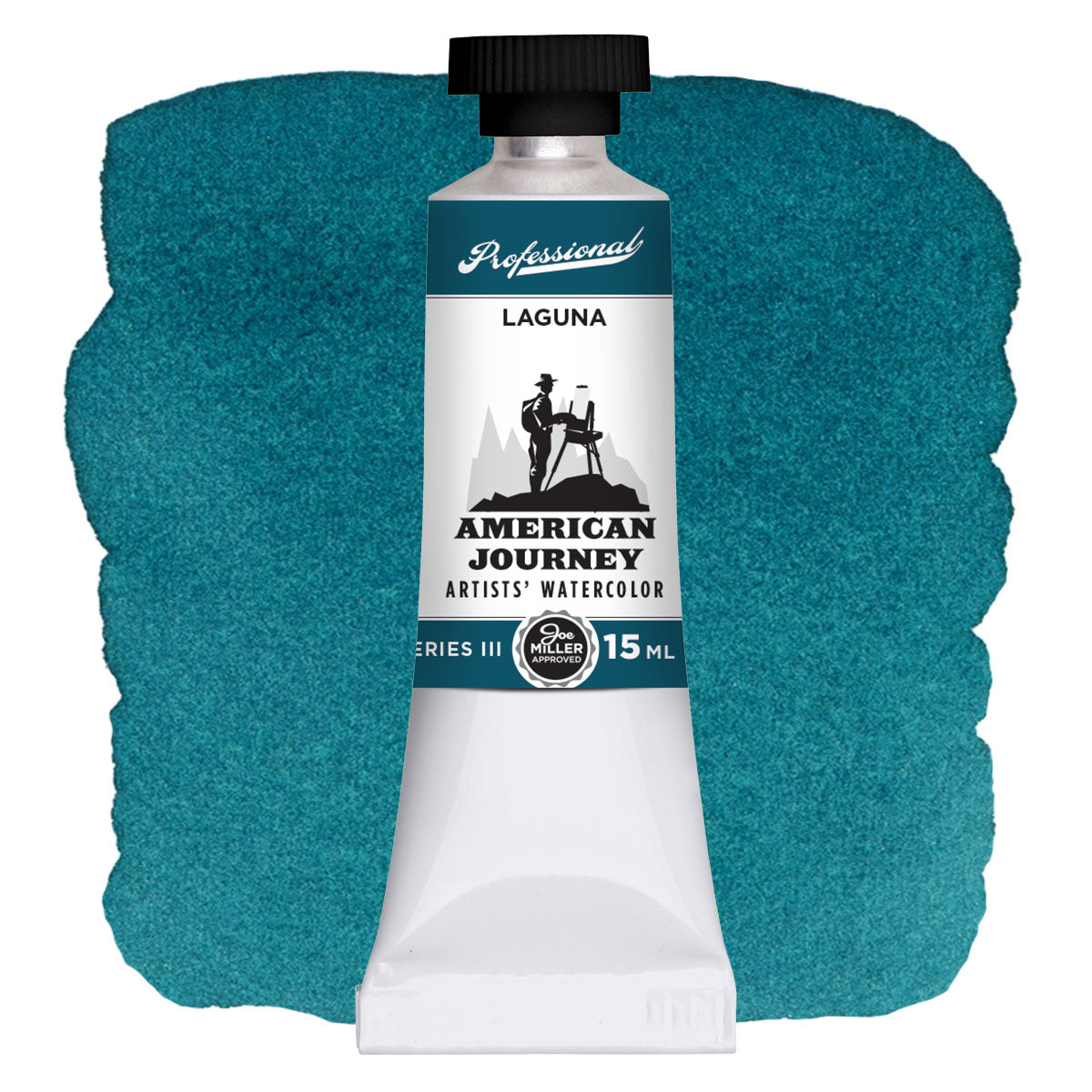 American Journey Artists' Watercolor - Laguna, 15ml, (PB15:4, PB29, PG7)