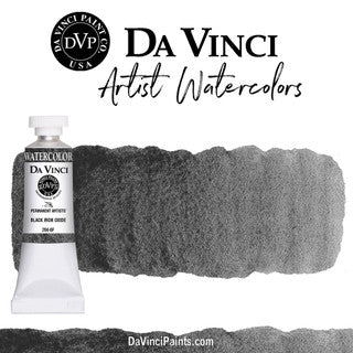 Da Vinci Artists' Watercolor - Black Iron Oxide 15 ml (PBk11)