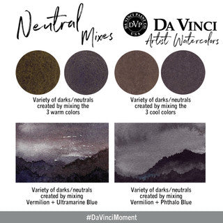 Da Vinci Watercolor Mixing Set