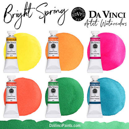 Da Vinci Artists' Watercolor - Bright Spring Watercolor Set