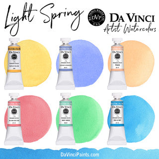 Da Vinci Artists' Watercolor - Light Spring Watercolor Set