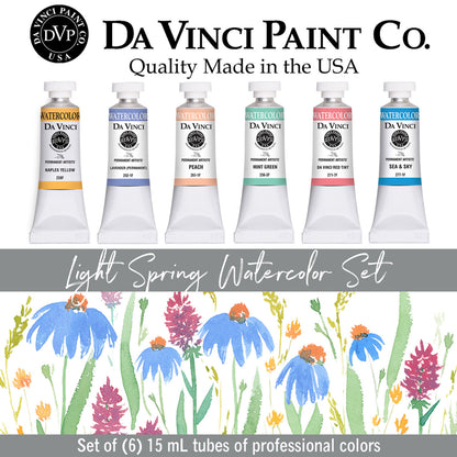 Da Vinci Artists' Watercolor - Light Spring Watercolor Set
