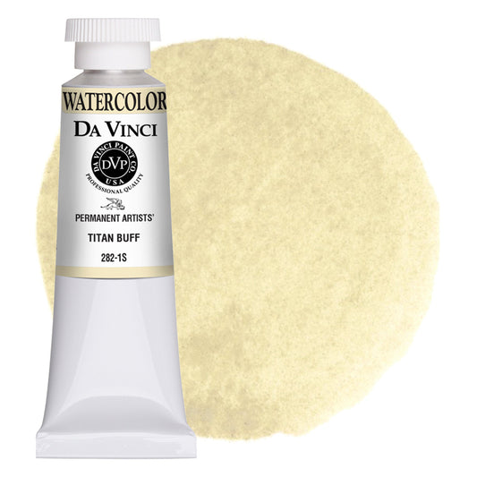 Da Vinci Artists' Watercolor - Titan Buff, 15 ml, (PW6)