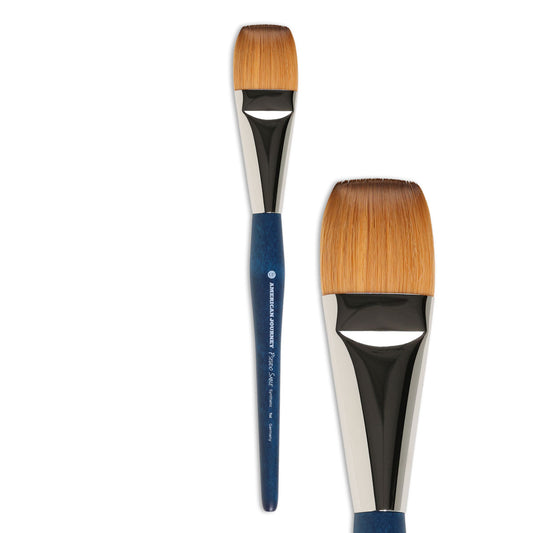 American Journey Pseudo Sable Brush - Flat, Size 1-1/2"