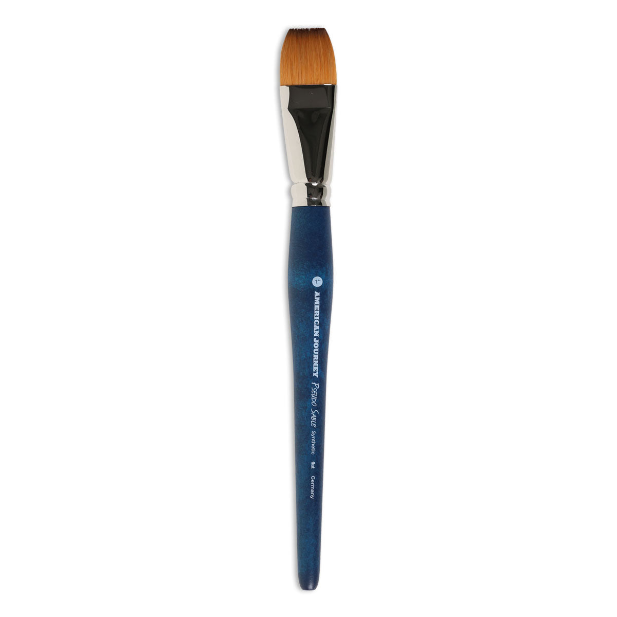 American Journey Pseudo Sable Brush - Flat, Size 1"