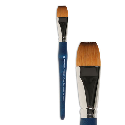 American Journey Pseudo Sable Brush - Flat, Size 1"