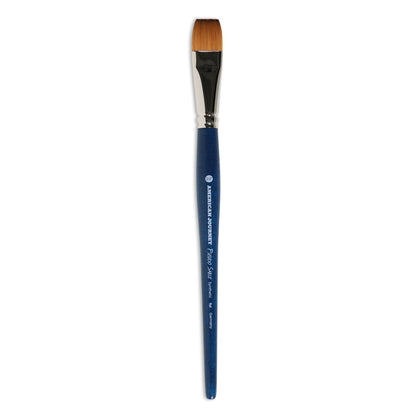 American Journey Pseudo Sable Brush - Flat, Size 3/4"