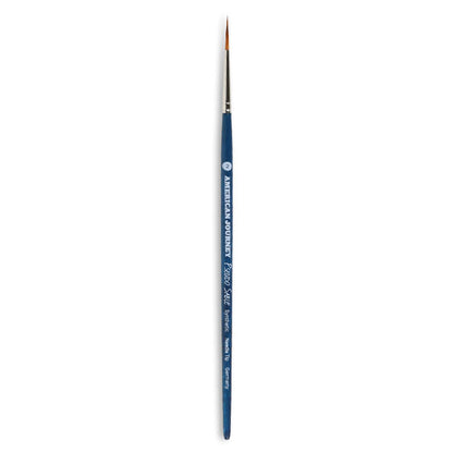 American Journey Pseudo Sable Brush - Needle Tip, Size 2