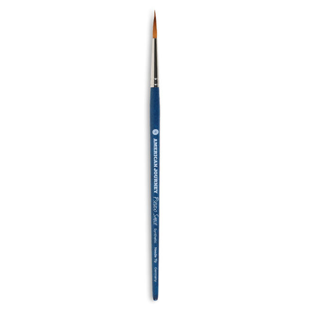 American Journey Pseudo Sable Brush - Needle Tip, Size 4