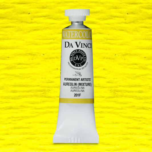 Da Vinci Artists' Watercolor - Aureolin, 8 ml