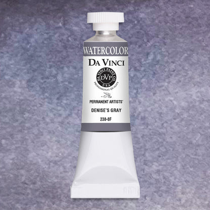 Da Vinci Artists' Watercolor - Denise's Gray, 37 ml