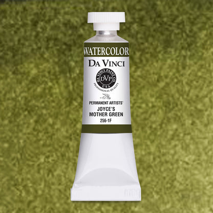 Da Vinci Artists' Watercolor - Joyce's Mother Green, 37 ml