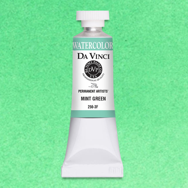 Da Vinci Artists' Watercolor - Mint Green 37 ml