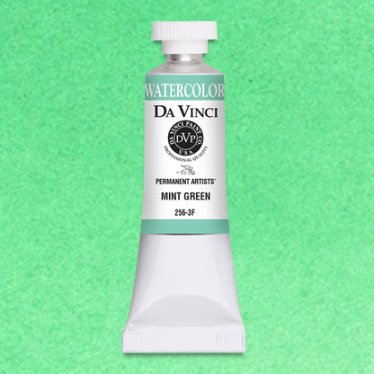 Da Vinci Artists' Watercolor - Mint Green 37 ml
