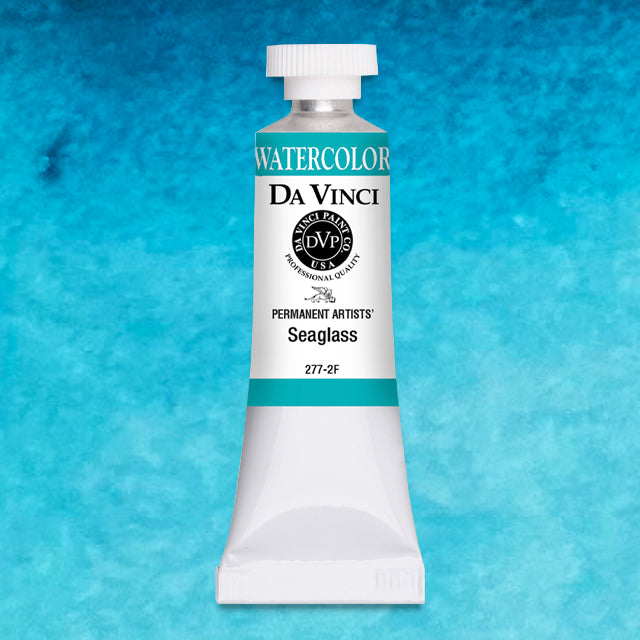 Da Vinci Artists' Watercolor - Seaglass, 37 ml