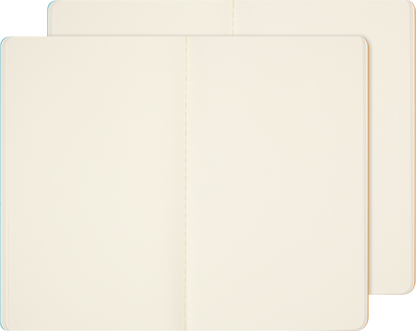 Moleskine Impressions of Impressionism Cahier Journals, Set of 2 Large, Plain Cahier Journals