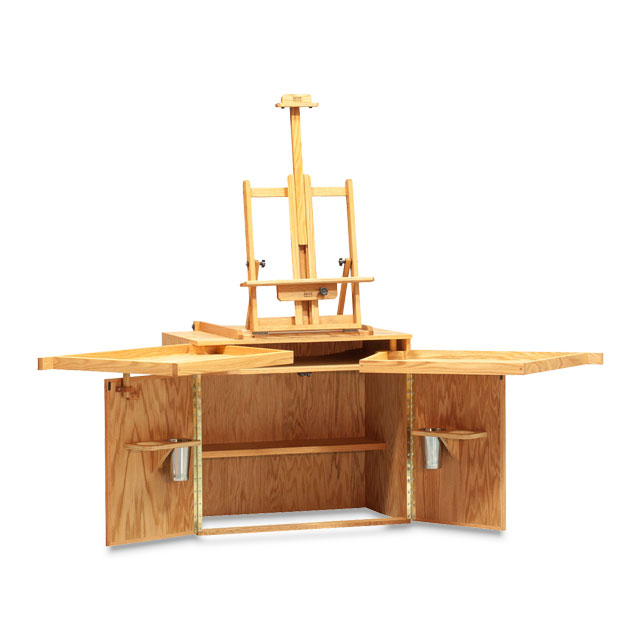 Urania's Pastel Desk, Open